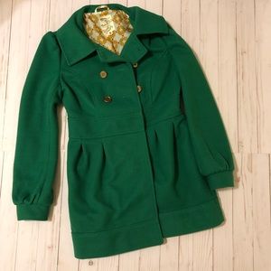 Christmas Green Coat